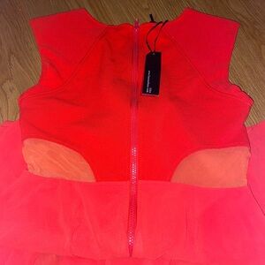 Fate Red and Orange Dress